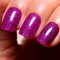 Ozzeal Smalto Semipermanente Glitter, Viola Fucsia Iridescente Glitterato Smalto Semipermanente Unghie Arcobaleno Gel Nail Polish Brillantezza Scintillante Smalto Gel Unghie 15ML