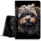 DIGTIALLL Case for Amazon Kindle Fire 7 Inch Tablet (9th/7th/5th Generation, 2019/2017/2015 Release) PU Leather Smart Protective Cover with Auto Sleep/Wake,Puppy Dog