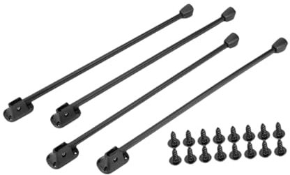 Folpus 4 Stück Klapptischbeine, Tischbeine, einfache Installation, tragbar, stabil, für Büro, Wohnzimmer, Camping, Teile, Höhe 45cm