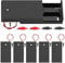 MKBKLLJY 6Pcs 2AA Battery Holder with Switch 2 x 1.5V AA Battery Holder Case with ON/OFF Switch Wire Leads and Mounting Screws Alligator Clips for DIY DC equipment Remote control Radio Flashlight