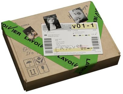 BTS - V 1ST SOLO ALBUM LAYOVER, [VERSION 1 : GREEN]