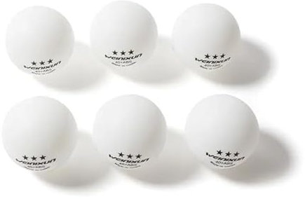 Generisch 24 stück Tischtennis Bälle 3 Stern 40+ / 40 mm Farbe Weiss Top Premium Qualitäts Bälle Tischtennisbälle