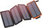 Solar Powerbank 36.800mAh, 15W Schnellladefunktion, 4 Solarpanels, QC 3.0, USB-C, LED Taschenlampe, Outdoor geeignet, tragbar, für Smartphones, Tablets & mehr