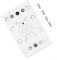 Patin de ponçage 130 x 80 mm pour RTS 400 REQ 12 trous pour usage professionnel