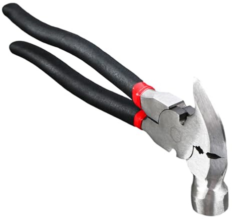Professionelle Hebelzange, geeignet für Nägel, Extraktionsdraht, Installation, Holzspalten, 26,7 cm, Arbeitswerkzeug, robuste Nagelabziehzange