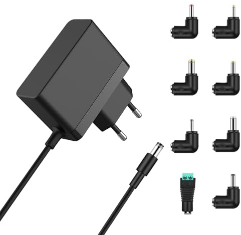 Netzteil 6V 2A Ladegerät für Christopeit Ergometer ET6 9107 / EM 3 / ET6 9108 36-9107-22-BT AX6 36-1123-05-BT EL5 36-9825345-BT Sport Cross JAD-0600500E Grundig GKR1030 Ladekabel
