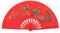 Ventilador de Bambú de Arte Chino Plegable Fan de Kung Fu Abanico de Tai Chi para Mano Derecha