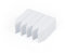 KINGLAKE 200 Piezas 5 X 1 cm Etiquetas Plantas Jardinería Etiqueta de Semillas Plástico, Blanca