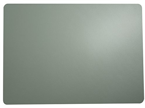 ASA Selection Glasuntersetzer in Lederoptik, Mint, Tischset 33 x 46 cm (4 Stück)