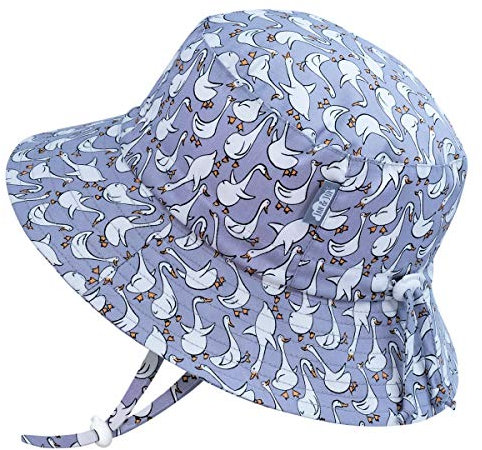 Jan & Jul Baby Fischerhut für Jungen mit UV-Schutz UPF 50+ (Gans, 0-6 Monate)
