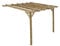 Wooden Garden Lean-to Pergola Kit - Champion Design Shade Canopy Gazebo (1.8m x 1.8m, Natural (light green))