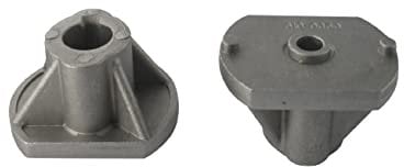 GREENSTAR - Moyeu de Lame pour Tondeuse CASTELGARDEN Twincut F72/TC92/TC102/TC122/SD98/SD108 et HONDA - Remplace Origine 25463200/0, 125463200/0, 80225-Y09-003 - H.36 mm - Profondeur Puits 27mm