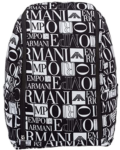 Emporio Armani herren Rucksack black logo print