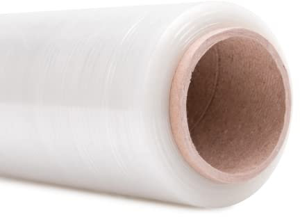 6 x Hygiene VOS Stretchfolie transparent Palettenfolie Handfolie Wickelfolie 50cm, 500mm x 270 lfm