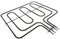 Place4parts Compatible Oven Cooker Grill Element for LOGIK LBFANB10 LBFANB12