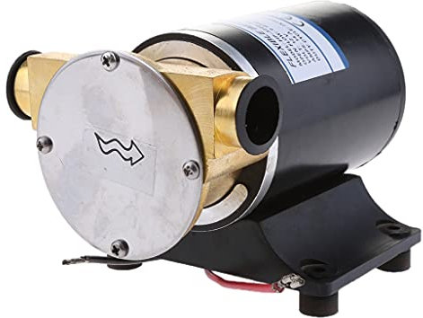 Greendhat Boat Marine Yacht Washdown Bilge Pump, Deck Wash Pump. Vane Pump, Engine Cooling Pump KIT 12V 23L/min