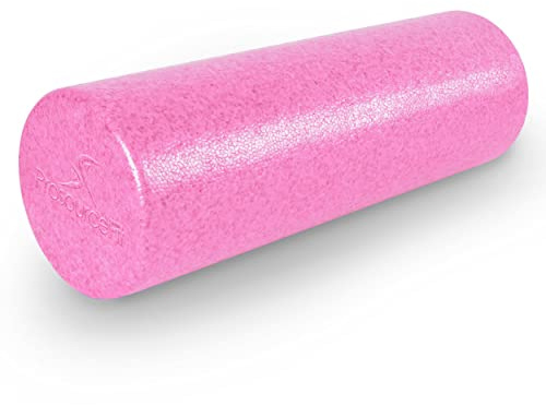 ProsourceFit High Density Foam Rollers 36, 24, 18, 12- inches long. Firm Full Body Athletic Massage Tool for Back Stretching, Yoga, Pilates, Post Workout Muscle Recuperation. Speckled and Solid Colors