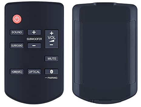 TCNOUMT New N2QAYC000115 Replacement Remote Control for Panasonic Home Theater Audio System, Compatible with Panasonic Sound Bar SC-HTB488 SC-HTB488GN SC-HTB498 SC-HTB498GN