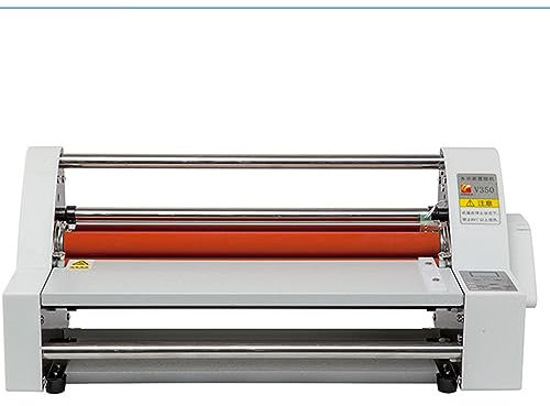 Machine à plastifier, plastifieuse à chaud et à froid Machine à plastifier thermique à quatre rouleaux pour papier A3/A4 simple/double face,35CM