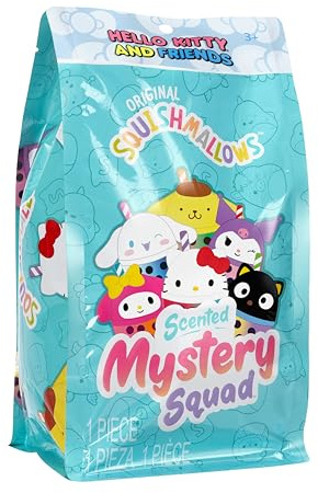 Squishmallows Original Sanrio 20,3 cm duftender Boba Mystery Squad - Offizieller Jazwares Plüsch (Little)