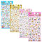 Cartoon Sticker Kinder, 4 Stück 3D Aufkleber Set Stickers Mädchen Lieblich Aufkleber Wasserdicht Stickers für Tasse, Laptops, DIY-Kunsthandwerk, Mobiltelefone, Sammelalben (PQG)