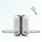 BT Security Serrure à Code mécanique Double contrôle d'accès bt208