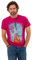 Bold Rock 'n' Roll Short Sleeve Crew Neck Graphic T-Shirt Joe Browns Men's, Regular Fit, Pink, XL