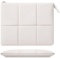 MoKo 13.3-14 Inch Puffy Laptop Sleeve Fit with MacBook Air 13'' M3 2024/2020/2019, MacBook Pro 14'' M3 2024/2023, MacBook Pro 13 M2/M1, Built-in Elastic Band, PU Leather Carrying Case, Beige