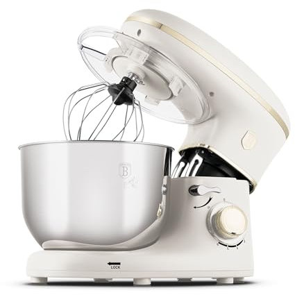 Berlinger Haus Küchenmaschine/Küchenroboter/1300W/6L Edelstahlschüssel/6 Geschwindigkeitsstufen mit Pulsfunktion/Sahara Collection