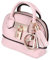 Mini Taschenanhänger Handtasche Schlüsselanhänger Süße Mini Kosmetiktasche Münzbörse PU-Leder Klein Geldbörse Schlüsselanhänger für Damen Dekoration und Aufbewahrung (Rosa)