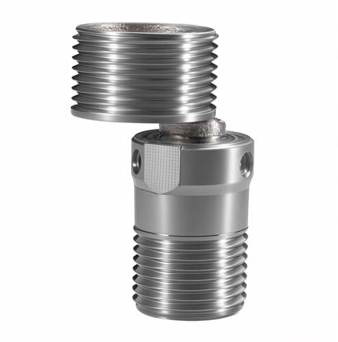 Raccord Excentré - Raccord Excentré Mitigeur | Adaptateur de Coude de Douche | Longueur Réglable Robinet Coin Vis Excentrique | Raccord Excentré pour Cuisine et Salle de Bain