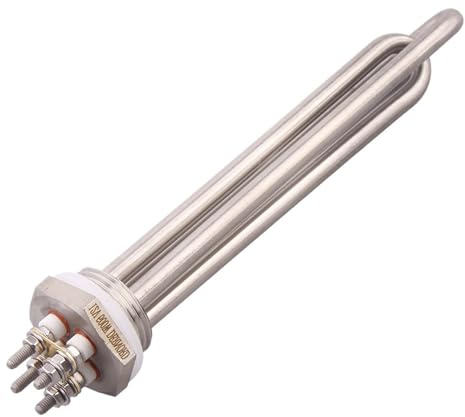 Vqxmhrpw Heating Element 12v 24v 36v 48v 300W 600W SUS304 DN25 DC Immersion Water Solar Electric Tubular Heater(DC 12V_600W)