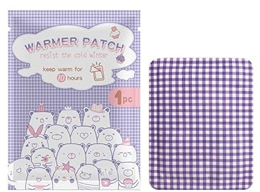 QINGMUG Heating Patchs, 12 Hours Long-Lasting Warmth, Air-Activated Body Warmers with Adhesive Backing, Natural & Odorless, Suitable for Whole Body, Outdoor/Indoor Use