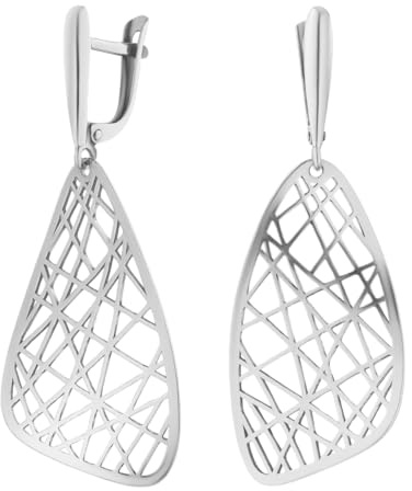 brilliante Damenohrringe Silberohrringe Ohrringe Hänger 925 Silber Echtschmuck bei Secretforyou