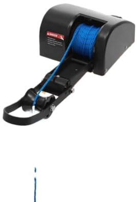 NSPmebTGW 35 LBS Boat Marine Electric Anchor Winch With Remote Control Compatible With 24 Ft Long Boats Used On Lakes Rivers
