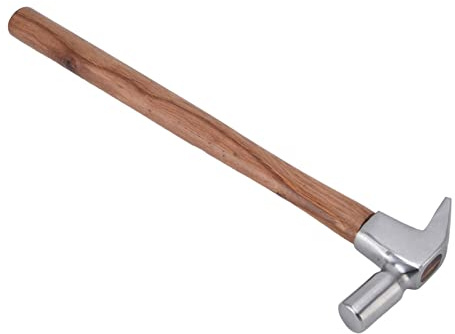 XUXHOU Martello da Maniscalco Martello per Utensili in Acciaio Resistente e Resistente per la Cura degli Zoccoli per la Ferratura del Cavallo Progetti Fai da Te Manico in Legno 35,3 X 10,5 Cm