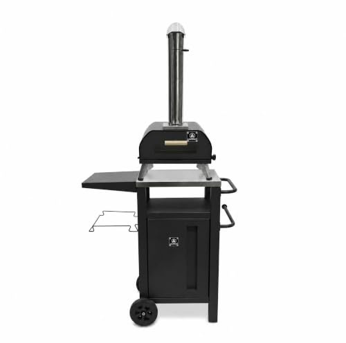 Pack four à pizza avec chariot à Barbecue | Accessoires inclus, Housses de protection incluses