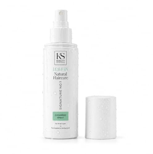 KS Beauty Cashmere Spray 130 ml, Leave-in Haarpflege | Leichte Sprühkur ohne Ausspülen – spendet Feuchtigkeit, glättet strapazierte Längen und verleiht seidigen Glanz