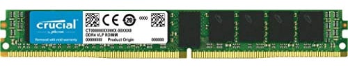 Crucial CT16G4VFS4266 DDR4 16 GB DIMM 288-Pin 2666 MHz/PC4-21300 CL19 1.2 V Registered ECC Memory Kit - Green