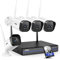 ANNKE 10CH 5MP Wireless CCTV Camera System with 1TB HDD, 4X 3MP WiFi Security Camera, Plug and Play, 2-Way Audio, AI Human Detection, 100ft Night Vision, Remote Access, 24/7 Recording, IP66 Waterproof