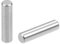 sourcing map 50 Stück Etagenbett Dübel Stifte Regal Geringe Stützregale 4mm x 16mm 304 Edelstahl Silber Ton