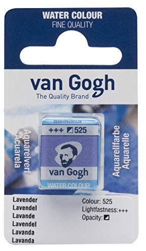 Van Gogh Aquarellfarbe, halbes Näpfchen, Lavendel 525