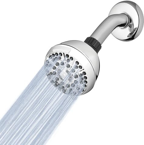 Waterpik PowerPulse XAS-613E Pommeau de douche massant thérapeutique Chromé