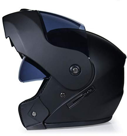 Modularer Motorradhelm Doppelvisier Klapphelme Winter Winderproof Racing Integralhelm DOT Approved