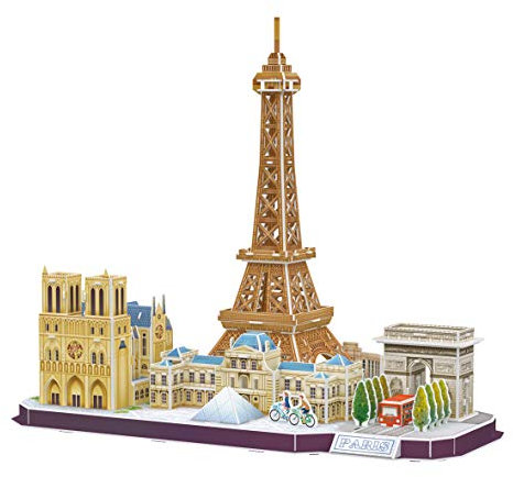 3d Puzzle - Puzzle Paris 3d Puzzle Kinder Und 3d Puzzle Erwachsene, 3d Puzzle Mädchen, 3d Puzzle Mit 114 Teilen, Modelle Zum Zusammenbauen Von Erwachsenen