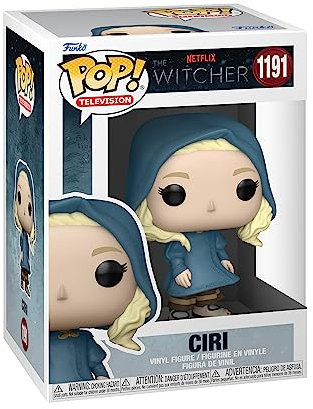 Funko Pop! TV: Witcher - Ciri - The Witcher - der Hexer - Vinyl-Sammelfigur - Geschenkidee - Offizielle Handelswaren - Spielzeug Für Kinder und Erwachsene - TV Fans - Modellfigur Für Sammler