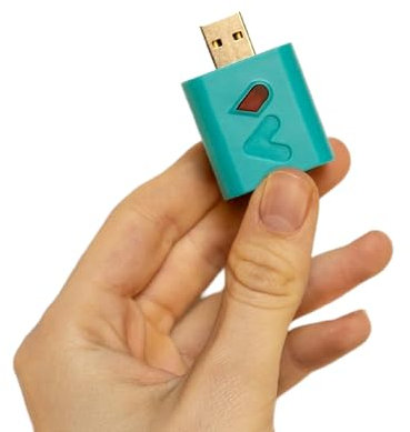 Witty Batterie turquoise double la durée de vie de votre smartphone, compatible avec Android, iPhone, iPad, Smartwatch, Samsung, tablette, Huawei, USB