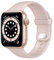 Lobnhot Kompatibel mit Apple Watch Armband 42mm 44mm 45mm 46mm,Weiches Sport Silikon Ersatzarmband Kompatibel für iWatch Series 10 9 8 7 6 5 4 3 2 1 SE für Damen Herren, Sand rosa