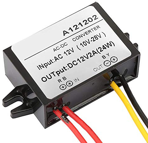 Convertisseur abaisseur de Tension CA 10-28 V vers CC 12 V Module d'alimentation abaisseur CA CC Transformateur de Tension Module d'alimentation (2 A)