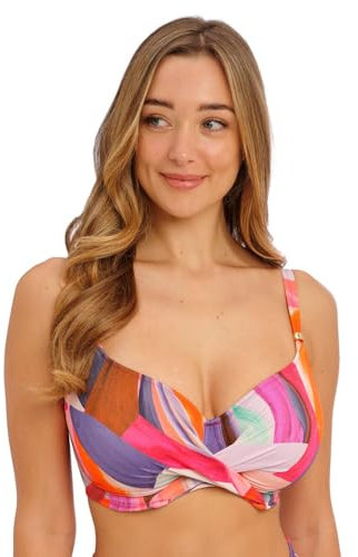 Fantasie Aguada Beach Full Cup Bikini Top Sunrise Orange 38DD